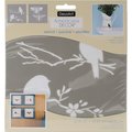 Deco Art 8X8 Bees/Birds Stencil ADS204-K